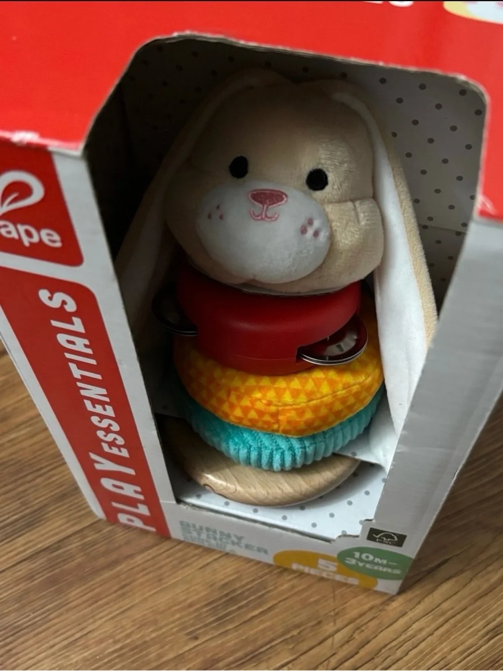 Hape bunny stacker